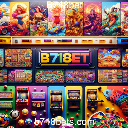 Descubra a Diversão dos Jogos de Arcade no B718bet